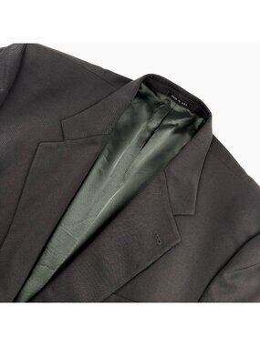 Joseph Abboud Men’s 100% Wool Blazer Jacket Black • USA • 46XL
